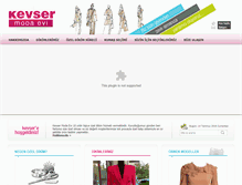 Tablet Screenshot of kevsermodaevi.com